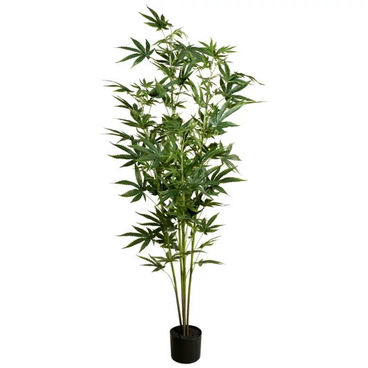 EUROPALMS Cannabis-plant, artificial plant, 150cm