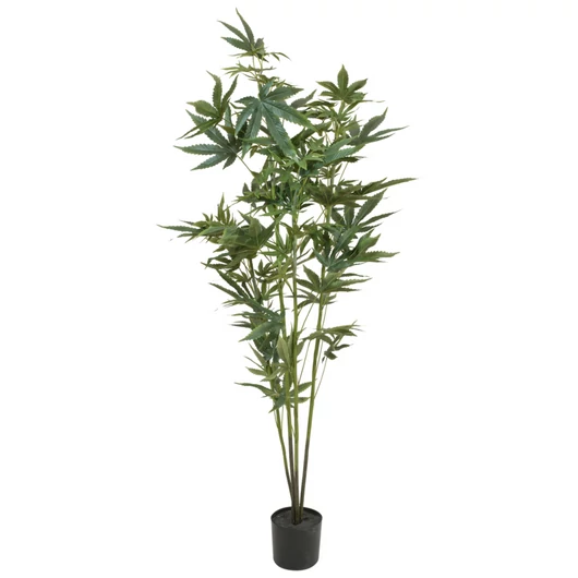 EUROPALMS Cannabis-plant, artificial plant, 120cm