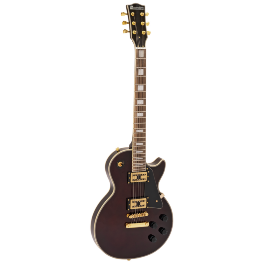 DIMAVERY LP-700 E-Guitar, burgundy