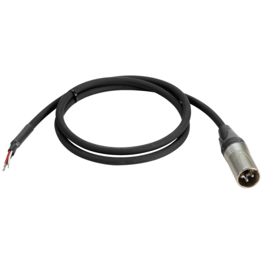 PSSO DMX cable XLR 3pol male/cable wires