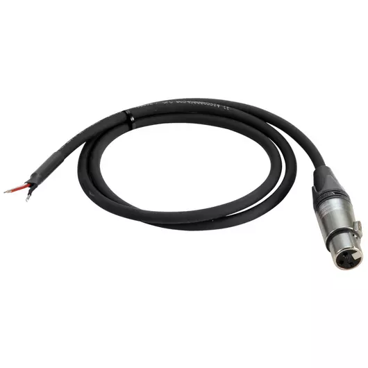 PSSO DMX cable XLR 3pol female/cable wires