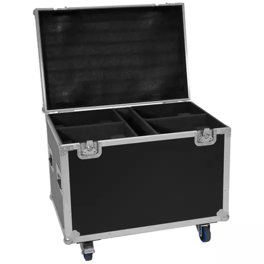 ROADINGER Flightcase 4x TMH-W400 with wheels