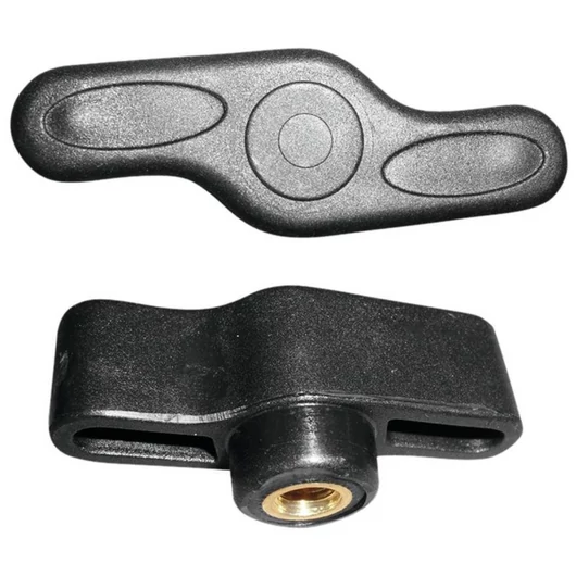  Screw nut M8 Wing Handle black