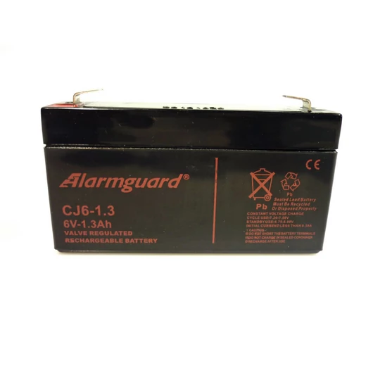  Akku 6V/1200mAh 97x25x57mm lead acid battery