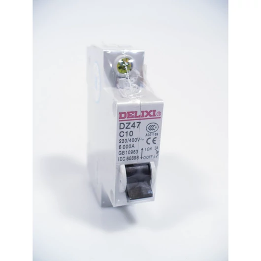  fuse breaker 10A (C10) 1-Pol Delixi