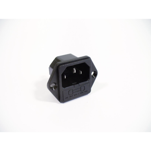 FUTURELIGHT Built-in plug (IEC) with fused holder 10A voiced