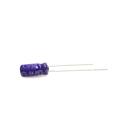  Capacitor 4,7µF 63V radial