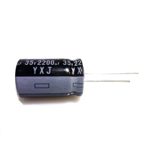  Capacitor 2200µ/F 35V 105° 16x25mm