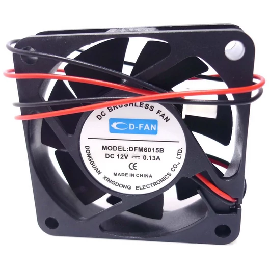  Fan 12V/0,13A 60x60x15 (DFM6015B)