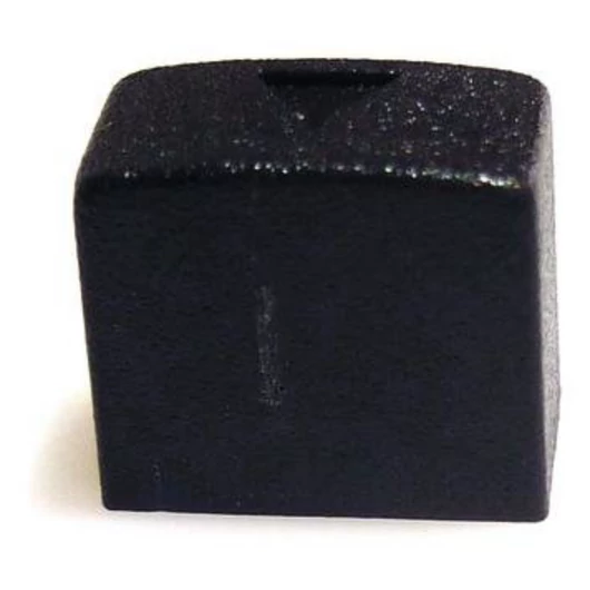  Short black rectangular button LRS