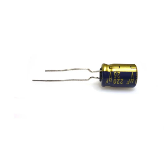  Capacitor 220µ/F 25V Radial 8x12MM