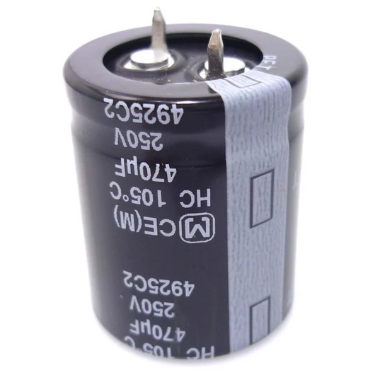  Capacitor 470µF 250V