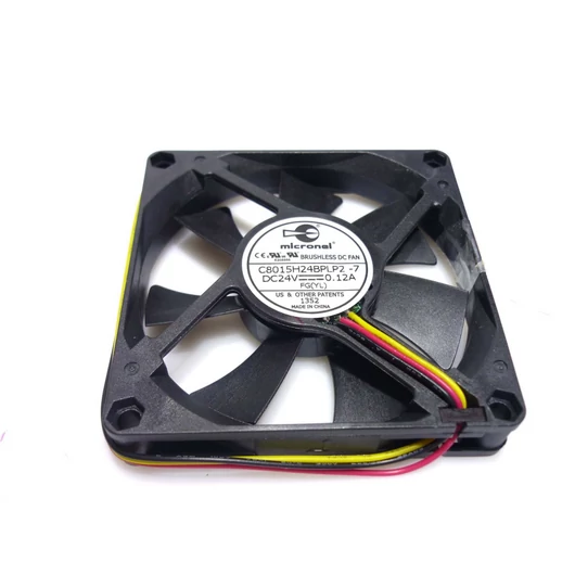  Fan 24V/0,12A 80x80x15mm (C8015H24BPLP2-7)