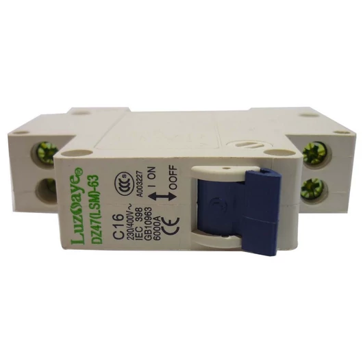 fuse breaker 16A (C16) 2 Pol Luzoaye