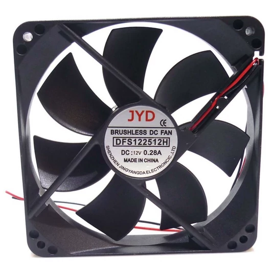 Fan 12V/0,28A 119x119x25 (DFS122512H)
