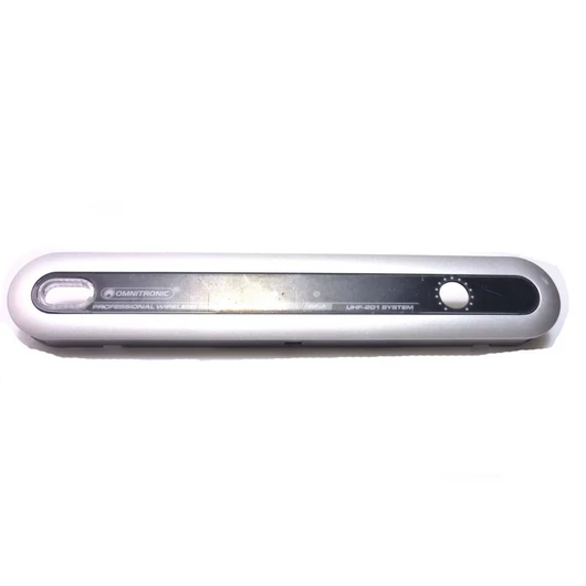  Housing part (with Layout) UHF-201 (Front) silver