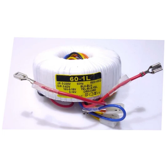  Transformer Sec.:52V/15V/15-0-15V Pri.: 230V (60-1L) MP-60