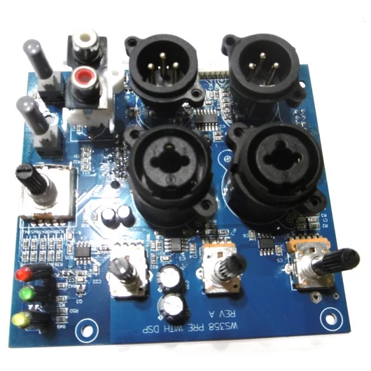  Pcb (Imput) MAXX-1200DSP (WS358 PRE WITH DSP REV A)