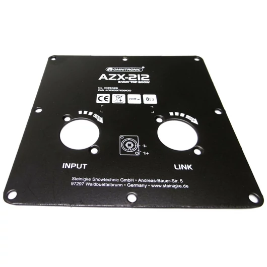  Connection panel AZX-212