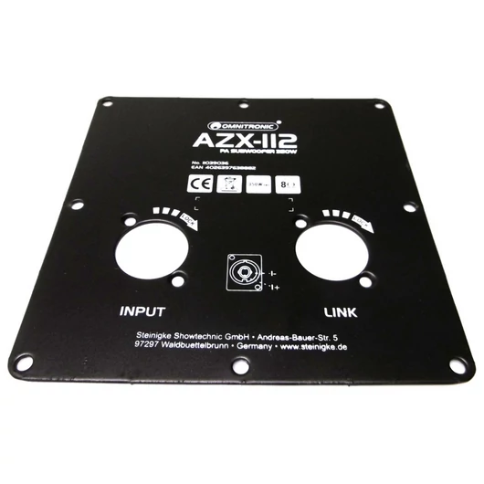  Connection panel AZX-112