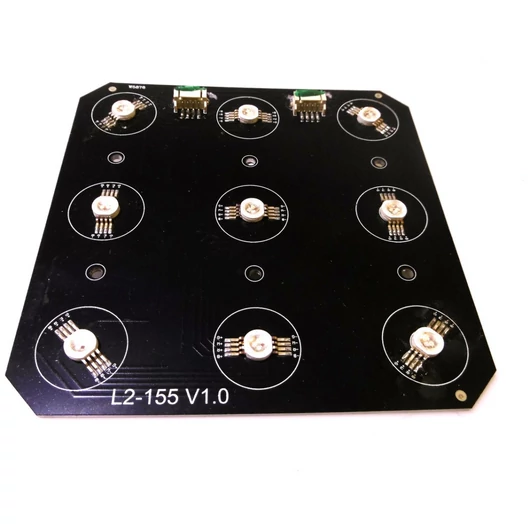  Pcb (LED) LED Party Panel RGB+UV (L2-155 V1.0)