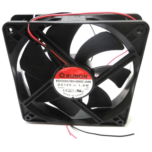  Fan 12V/0,16A 120x120x25mm (EEC0251B3-000C-A99)