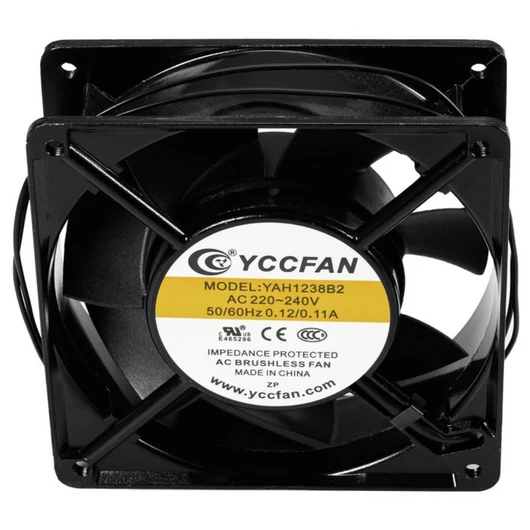  Fan 220V-240V/0,12A-0,11A 120x120x32mm (YAH123B2)