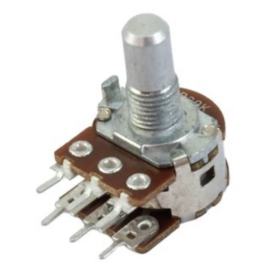  Poti B203 2x20KOhm 6-Pin TRM-422 (Balance) center
