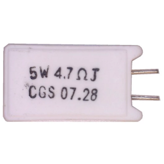  Resistor 4,7 Ohm 5W (10mm)