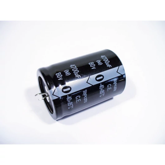  Capacitor 4700µF/80V Ø26x51mm