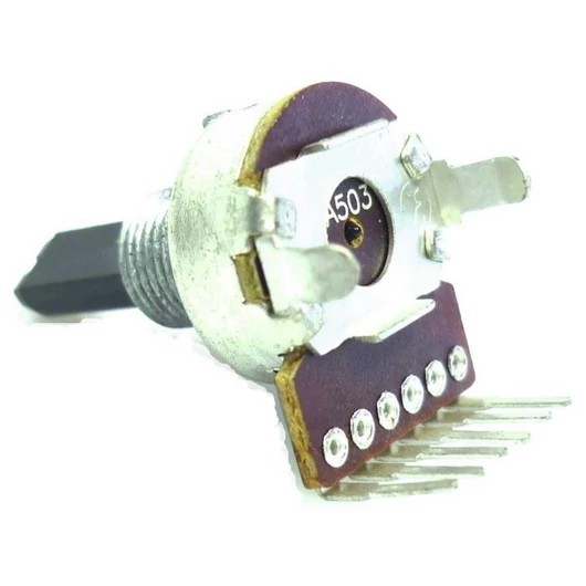  Poti A503 2x 50KOhm 6-Pin PM-404 (Cue)