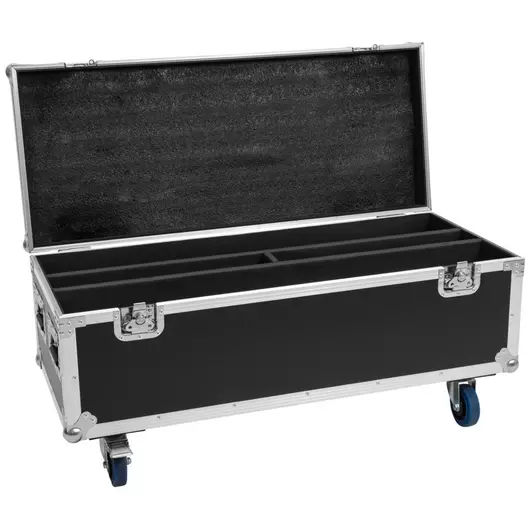 ROADINGER Flightcase 2x LED TMH Bar-S120 with wheels