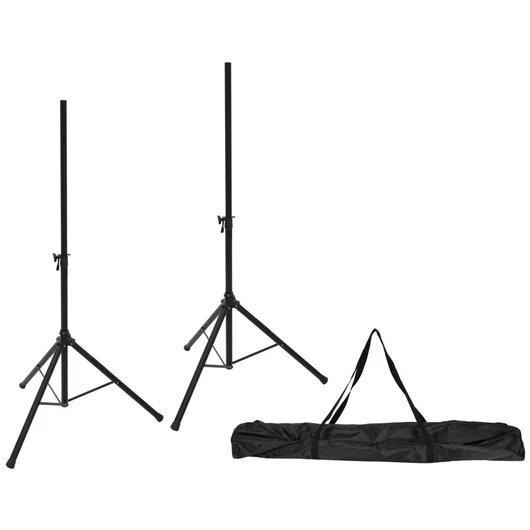 OMNITRONIC Set 2x M-3 Speaker System Stand + Carrying Bag