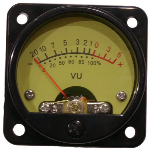  VU meter TRM-222 (pointer instrument)