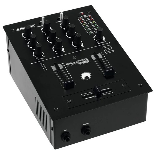 OMNITRONIC PM-222 2-Channel DJ Mixer