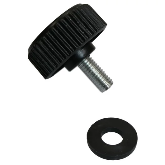  locking screw  M8x12 knurled handle large bl