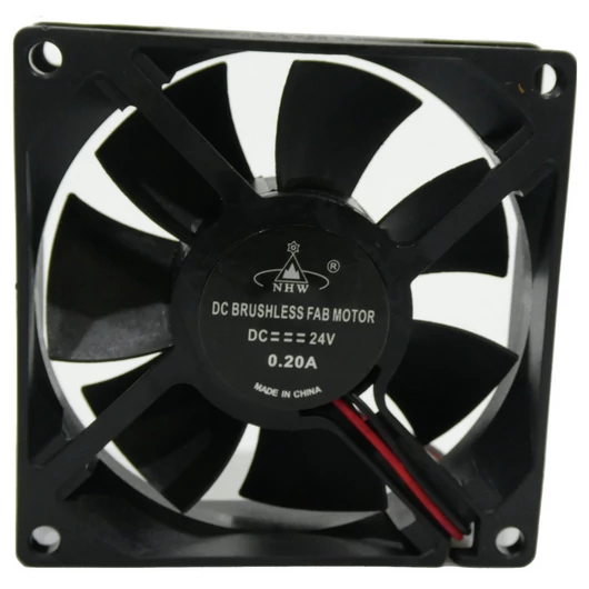 EUROLITE Fan 24V/0,20A 80x80x25mm