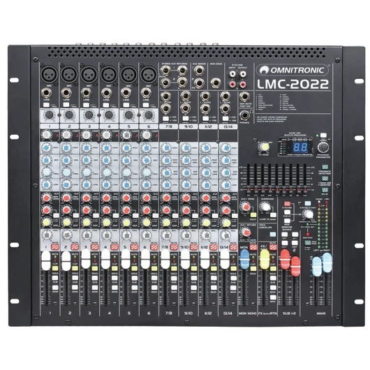 OMNITRONIC LMC-2022FX USB Mixing Console