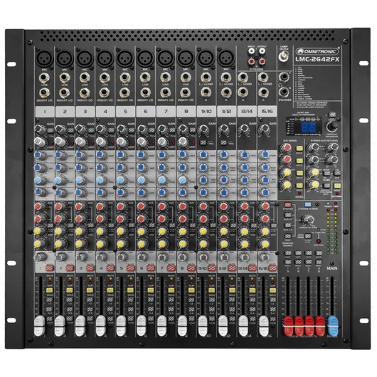 OMNITRONIC LMC-2642FX USB Mixing Console