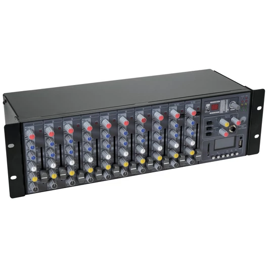 OMNITRONIC RM-1422FX USB Rack Mixer