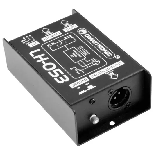 OMNITRONIC LH-053 Passive DI Box