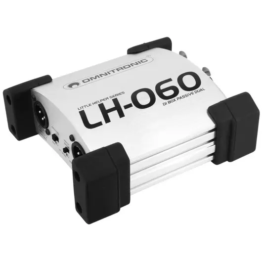 OMNITRONIC LH-060 PRO Passive Dual DI Box