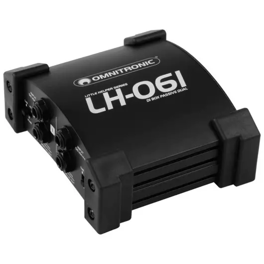 OMNITRONIC LH-061 PRO Passive Dual DI Box