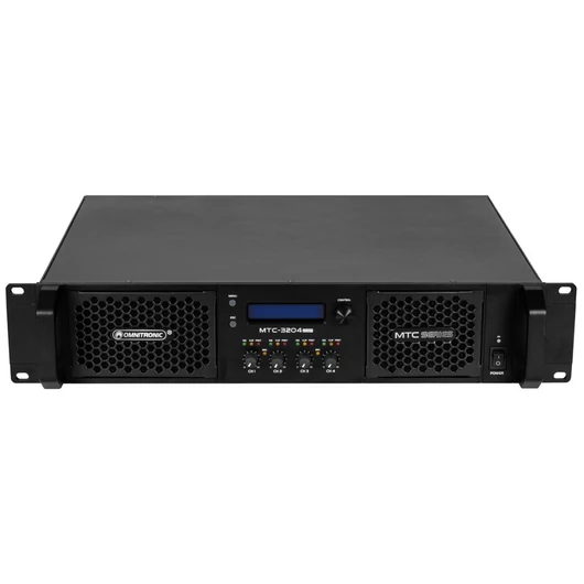 OMNITRONIC MTC-3204DSP 4-channel Amplifier with DSP