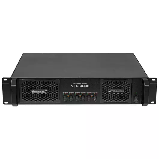 OMNITRONIC MTC-4806 6-Channel Amplifier