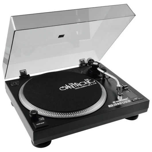 OMNITRONIC BD-1390 USB Turntable bk