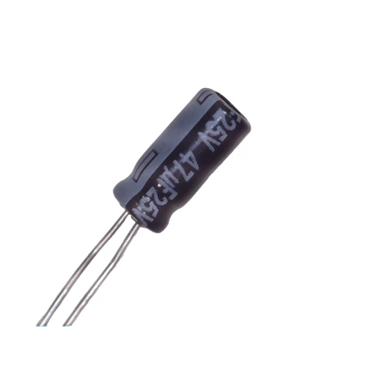  Electrolytic capacitor 47µF 25V 105°C