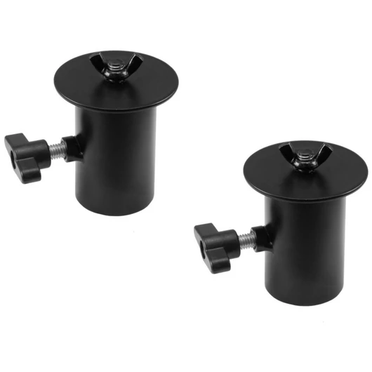 OMNITRONIC BOB-4 Stand Adaptor black 2x