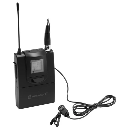 RELACART ET-60 Bodypack with Lavalier Microphone for WAM-402