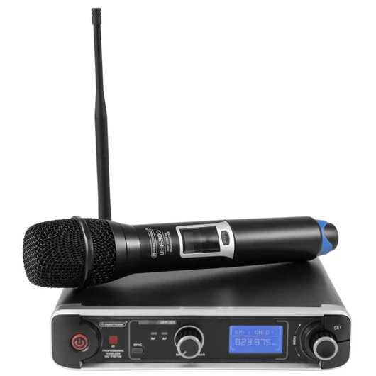 OMNITRONIC UHF-301 1-Channel Wireless Mic System 823-832/863-865MHz